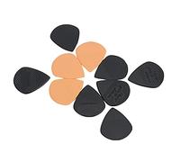 Walfront Non-slip Guitar Pick Plectrum Made of Plastic 10pcs for Folk Guitar Players