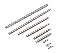 Walfront Piccolo Repair Tools Kit, Tool Steel Maintenance Set for Wind Instrument Parts, 7 Shafts and 3 Screws, Ideal for Piccolo Enthusiasts