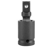 Walfront Pneumatic Wrench Universal Joint Steel Joint Socket Drive Impact Joint Socket Wrench Tool Set Ratchet Wrench Power Drill Adapter (1/4 Pneumatic Universal Head)