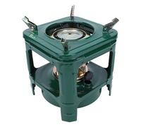 Walfront Portable 8 Wicks Kerosene Stove, Iron Material, Efficient Fuel Usage, Camping Heater and Cookware Burner for Hiking and Backpacking