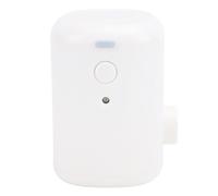 Walfront Portable Electric Air Pump ABS Quick Inflator Deflator 300Lmin 3000mAh One Key Control with 5 Nozzles for Air Beds Swimming Rings Balloons Camping Trips Boats (White)