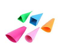 Walfront Quilling Borders Mixed Color 5 Shapes Paper Quilling Border Buddy Crimping Tool Paper Crafting Tool Towers for, Craft for