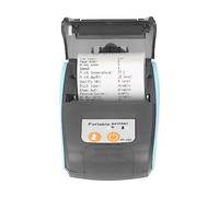 Walfront Receipt Thermal Printer for Clothing Industry Stores, Portable Thermal Printer with BT and USB Connectivity, Supports Android, IOS (Without Case)