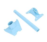 Walfront Satellite Roof Mount Bracket Heavy Duty Alloy Steel Stand Base Kit with Adjustable Angle for Gen 4 Antennae on Roofs or Flat Surfaces