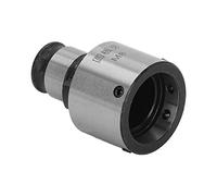Walfront Screw/Fastener Die Tapping Collet GT12 M8 Carbon Steel Round Lathe Tool with Hex Wrench for Drilling and Milling Machines Stable Wear Resistant Workholding Device