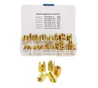 Walfront Self Tapping Thread Inserts Vibration Oppose 50Pcs