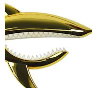 Walfront Shark Zinc Alloy Tone for Acoustic Guitar, Ukulele, Mandolin, Banjo - Gold, Very Exquisite, Grip, Works with Most Stringed Instruments