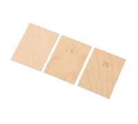 Walfront Solid Maple Guitar Neck Shim Set 0.25 0.5 1 Degree Maple Wood Guitar Neck Plate Gasket Kit with Great Resonance for Accurate Angle Adjustment