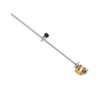Walfront Stainless Steel Circle Cutting Guide Wheel for Cutting Torch, Dual Wheel Compass Guide Roller, Fits S55 S45 S25 PT-60 IPT-60 AG-, with 400mm Arm for Up to 800mm Circles