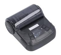 Walfront Thermal Receipt Printer 80mm High Speed Low Noise Wireless and USB Receipts Printer for IOS, for Supports 8 APPs Connection (with Case)