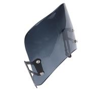 Walfront Unbreaked Windshield Sturdy Front Defflector for Scrambler 400x 2023-2024, PMMA Panel Material Ideal for Drivers (Smoky Grey)