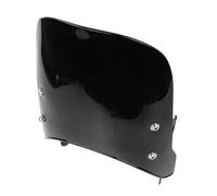 Walfront Unbreaked Windshield Sturdy Front Defflector for Scrambler 400x 2023-2024, PMMA Panel Material Ideal for Drivers (Black)