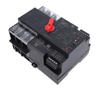 Walfront Uninterrupted Dual Power Automatic Transfer Switch, 100A 3P 50/60HZ 50kA Toggle Controller for Home Shopping Mall Laboratory Farm ATS for PZ30 Distribution Boxes