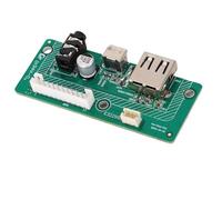 Walfront USB Charging Port Board Replacement for CHARGE3 GG Speaker with 4 USB Ports 3A Quick Charging PCB Material Seamless Integration for DIY