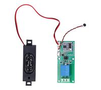 Walfront Voice Recognition Module HLK-V20 Smart Home Audio Recording Device with 32-bit RISC, Operating Frequency 240M for Voice Control