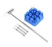 Walfront Watch Repair Tools Set for Link Removal, ABS and Steel Kit for Watch Band Adjustments, Easy to Use for Enthusiasts