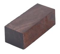 Walfront Woodcraft Carving Block Unfinished Wood Blocks for Beginners DIY Crafts Instrument Ebony Wood Blank
