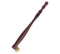 Walfront Wooden English Oblique Calligraphy Dip Pen Nib Holder Antique Fountain Dip Pen with Removable Metal Flange Black