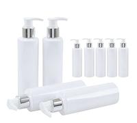 Walgreen® 500ml Dispenser Pump Bottle White PET Plastic Bottle Lotion Pump Mrs Hinch Customisable DIY Refillable Bathroom Hand Lotion Soap Bottle (4)