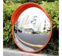 Walgreen® Wide Angle Security Road Mirror Curved For Burglar Outdoor Safurance Roadway Safety Blind Spots and Deter Theft Traffic Signal Convex Mirror (60cm)