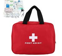 walgreen Xample 106 Piece First Aid Kit Bag Medical Emergency Kit for Travel Sport Rescue Home Car texi Workplace Medical Treatment Outdoor Hunting Camping First Aid Kit Hot