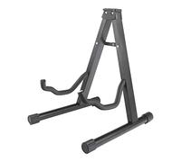 Walgreen Xample Guitar Stand Folding Universal A frame Stand with adjustable A-Frame for Acoustic Classical and Electric Guitars Bass Classic Portable Electric Bass Travel Guitar Stand, Black