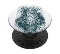 Walhalla Odin Dead Animals Raven Nordic Mythology Viking PopSockets Adhesive PopGrip