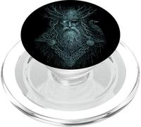Walhalla Odin Dead Animals Raven Nordic Mythology Viking PopSockets PopGrip for MagSafe