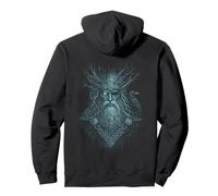 Walhalla Odin Dead Animals Raven Nordic Mythology Viking Pullover Hoodie