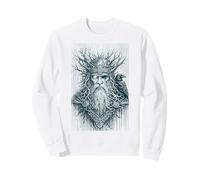 Walhalla Odin Dead Animals Raven Nordic Mythology Viking Sweatshirt