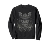 Walhalla Odin Dead Animals Raven Wolf Nordic Myths Viking Sweatshirt