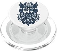Walhalla Odins Dead Animals Ravens & Wolves Viking Ship Odin PopSockets PopGrip for MagSafe