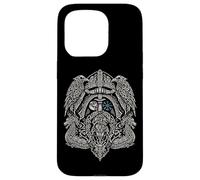 Walhalla Odin's Eye Nordic Mythology Vegvisir Viking Case for iPhone 15 Pro