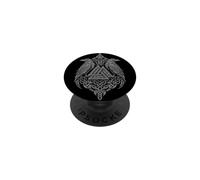Walhalla Ravens Odins Runes Valknut Wotan's Knot Viking PopSockets Adhesive PopGrip