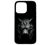 Walhalla Wolf Wolves Odin's Companion Geri and Freki Viking Case for iPhone 15 Pro Max