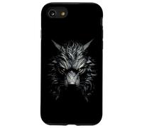 Walhalla Wolf Wolves Odin's Companion Geri and Freki Viking Case for iPhone SE (2020) / 7/8