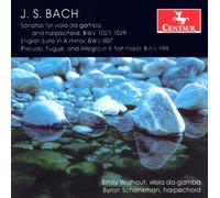 Walhout,Emily - Sonaten Für Viola Da Gamba/+Cembalowerke