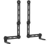 WALI Universal Soundbar Mount, Compatible with Samsung, Sony, Vizio, Bose, LG, and Roku Sound Bars, Fits 23-90 Inch TVs, Adjustable Angle, Supports 1