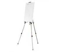 walimex Aluminum painting easel 150 cm (load capacity approx. 10 kg, incl. carrying bag) for canvases up to 74 cm high