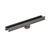 Walimex hot-shoe extension rail, 15 cm (with 1/4 inch thread clip-on foot)