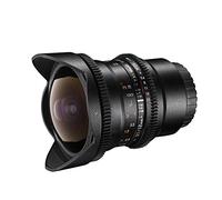 Walimex Pro 12/3.1 Lens for Fisheye Video DSLR Nikon AE Camera - Black