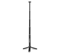 Walimex pro 2-in-1 Mini Tripod XL with 1/4 Inch Connection, Height Adjustable from 20.5 cm to 62.5 cm, Mini Tripod Camera Tripod with Telescopic Arm for Professional Use, Maximum Load 1 kg