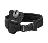 Walimex pro Argus Camera Clip - 100% Metal Camera Clip Padded Belt Adjustable 85-145cm Double Secured Includes Pad Arca-Swiss Compatible