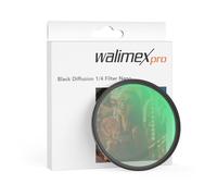 Walimex pro Black Diffusion 1/4 Filter Nano 49 mm, Mist Filter with 30x Nano Coating, with 3.3 mm Slim Mount