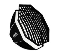Walimex pro Essential Octagon Softbox 90 cm 360° Rotatable Easy Assembly Includes Grid, Bowens Adapter and Carry Case Ideal for Portraits and Beauty Shots