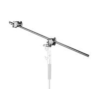 walimex pro giraffe tripod with 2 screw clamps, 100 cm, (e.g. for use on lamp tripod or crossbars)