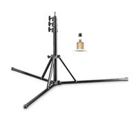 walimex Pro GN-806 lamp stand (max. working height 215 cm, load capacity 5 kg, 1/4 & 3/8 inch threaded connection), black