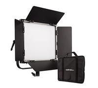 Walimex pro LED Rainbow Panel Light, RGBWW Surface Light, 100 W, Bi-Colour Video Light, Studio Light Controllable via App, Studio Lighting with Effect Generator