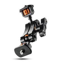 Walimex pro Mini Magic Arm Premium - 124 x 100 x 20 mm - Maximum Load Capacity 3 kg - With 1/4” and 3/8" Ball Joints and Adapters - Camera Accessories for Camera Cages, Rigs and Dollies
