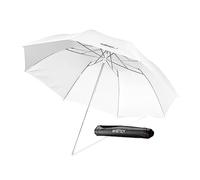 Walimex Pro Mini Translucent Umbrella 91 cm (foldable, transport size approx. 40 cm, incl. transport bag)